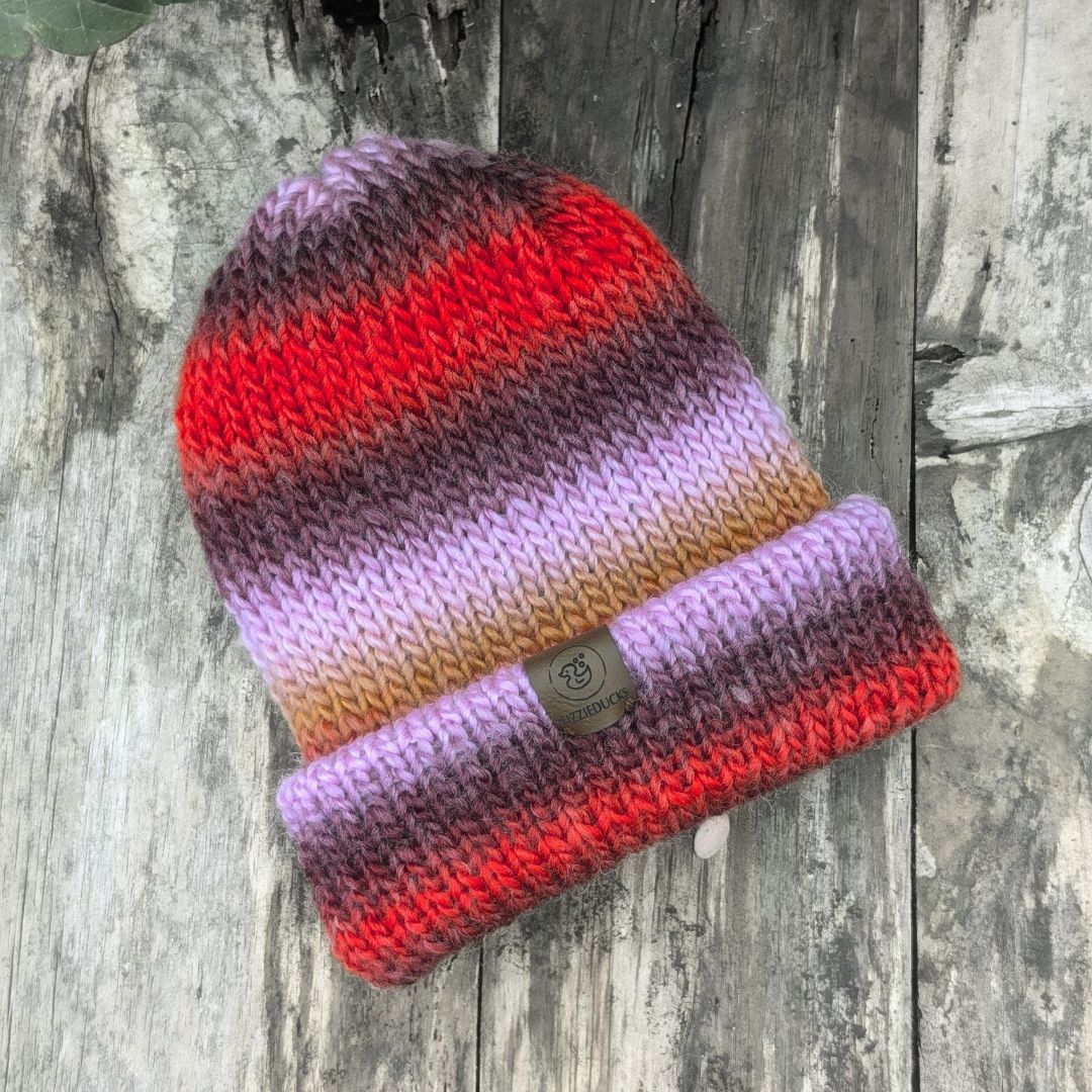 Reversible Beanie - Fireside (M/L)
