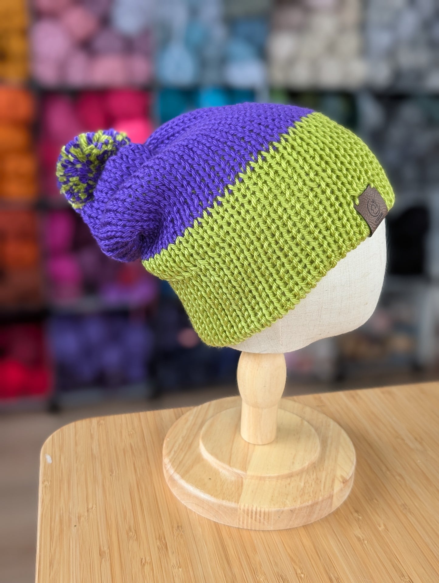 Mini's Bobble Hat Purple