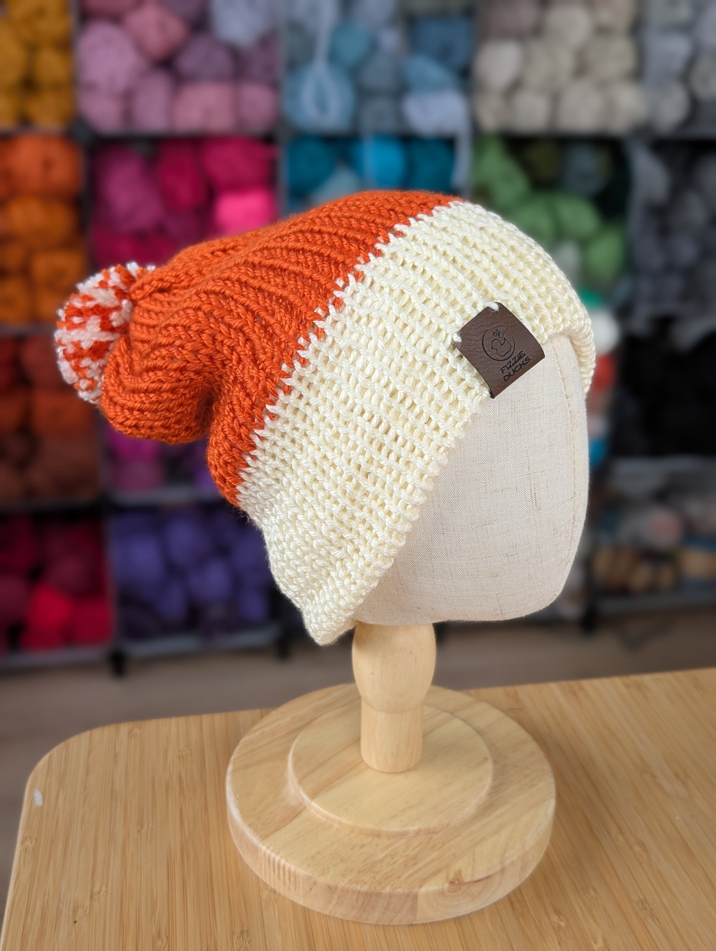 Mini's Bobble Hat Orange
