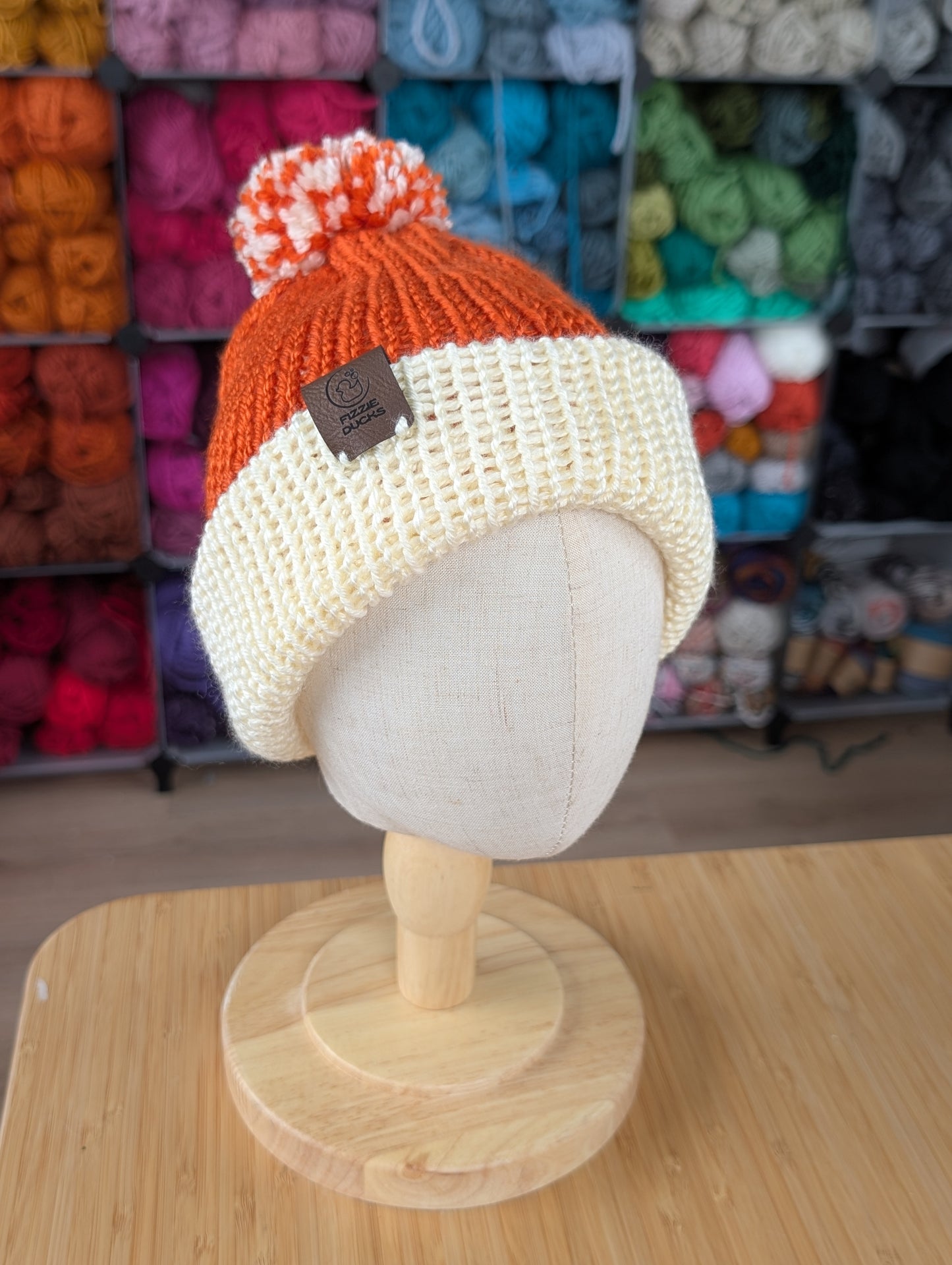 Mini's Bobble Hat Orange
