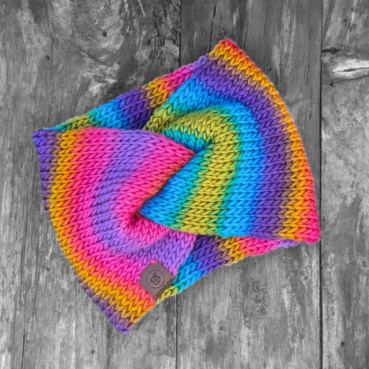 Headband - Pastel Rainbow