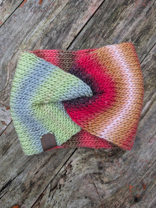 Wide Headband Apple Green
